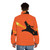 Tohru's Dragon Breath Puffer Jacket - Anime Inspired Winter Outerwear Featuring a Fire-Breathing Dragon Design - men back