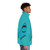Doctor McCoy wearing a star trek puffer jacket with the USS Enterprise NCC-1701 insignia - men side right
