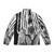 Peter Gabriel Puffer Jacket with Genesis and Progressive Rock Inspired Design - Back