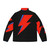 David Bowie "Aladdin Sane" puffer jacket featuring the iconic lightning bolt design - Back