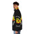 Distressed The Tick Puffer Jacket with Iconic Logo - men side left
