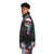 "Galactic Vapor Puffer Jacket featuring Star Wars and Kotor-inspired design" - men side left