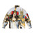 Ozma of Oz by John R. Neill Puffer Jacket with fantasy and magic imagery - Back