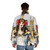 Ozma of Oz by John R. Neill Puffer Jacket with fantasy and magic imagery - men back