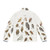 Owls Puffer Jacket featuring a variety of owl designs, perfect for nature-inspired outerwear - Back