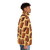 Tim Tam pattern puffer jacket for a cozy and fashionable winter look - men side right