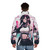 Tifa Lockhart vaporwave puffer jacket - men back