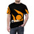 A grunge-inspired graphic t-shirt design featuring elements from the popular video game Half Life 2, including the Combine logo and silhouettes of characters. - men front