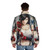 Tifa Lockhart FF7 Puffer Jacket - Painterly Portrait - men back