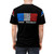 Paris Roubaix-inspired cycling t-shirt featuring a graphic design - men back