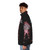Bloodborne inspired retro gaming puffer jacket - men side left