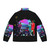 New Edition Puffer Jacket with retro 80s cartoon design - Back