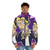 Adventure Puffer Jacket with Cartoon Characters - men front