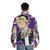 Adventure Puffer Jacket with Cartoon Characters - men back