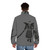 Ou Ki Puffer Jacket - Stylish Chinese Martial Wear Inspired by Kingdom Manga/Anime - men back