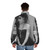Adore Delano B&W Puffer Jacket, Iconic Drag Race Inspired Outerwear - men back