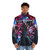 Vibrant abstract Devil May Cry V Dante Ultimate Puffer Jacket - men front