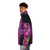 Dionysus puffer jacket with Orphic mythology inspired design - men side left