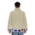 Thomas Downing Puffer Jacket with vibrant optical art and geometric patterns - men back