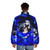 Origami Tobiichi Inverse Form Date A Live Puffer Jacket featuring anime character design - men back
