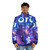 Ori and the Will of the Wisps Puffer Jacket featuring the beloved character in a light burst design - men front