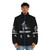 Ace Furley Puffer Jacket with classic rock inspired design - men front