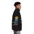 Accountants Don't Age, They Level Up Puffer Jacket featuring 8bit gaming design - men side right