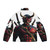 Onipool puffer jacket with anime superhero and oni demon design - Back