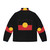 Aboriginal Flag 6 Puffer Jacket - Celebrate the Australian Aboriginal Flag and Indigenous Culture - Back