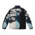 Degeneration Puffer Jacket featuring digital tear artwork inspired by Greek mythology - Back