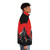 One Armed Wolf Red Sun Sekiro Inspired Puffer Jacket - men side right