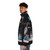 Aaron Gordon Dunk Puffer Jacket featuring Orlando Magic star player dunking - men side left