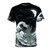 Cthulhu and the Great Wave off Kanagawa inspired art t-shirt