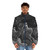Puffer jacket featuring Gustave Dore's "Death on a Pale Horse" artwork - men front