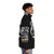 Ole Heavy Truck Memphis Street Racer Puffer Jacket with urban street style - men side right
