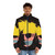 Andy Warhol inspired pop art design puffer jacket - men front