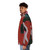 The Fox and the Hound inspired puffer jacket with fox and flower design - men side left