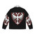 Serbian coat of arms puffer jacket featuring the historic Nemanjić dynasty design - Back