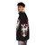 Serbian coat of arms puffer jacket featuring the historic Nemanjić dynasty design - men side left