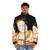 ODB Forever Puffer Jacket with graffiti style graphics - men front