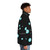 Heartstopper-inspired puffer jacket with leaves design - men side right
