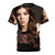 Hailee Steinfeld inspired all-over-print t-shirt with pop culture graphics