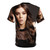 Hailee Steinfeld inspired all-over-print t-shirt with pop culture graphics - Back