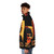 Bob Dylan puffer jacket with classic folk music design - men side left