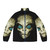 Odd puffer jacket with alien-inspired design