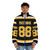 David Pastrnak Boston Bruins Puffer Jacket - NHL Hockey Athlete Merchandise - men front