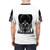 Mysterious dark fantasy t-shirt with an alien sci-fi graphic design - men back
