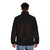 And So I Watch You From Afar puffer jacket with band logo - men back