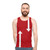 Retro 60s mod geometric unisex tank top - men
