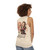 Retro feminist stranger things max unisex tank top - women back